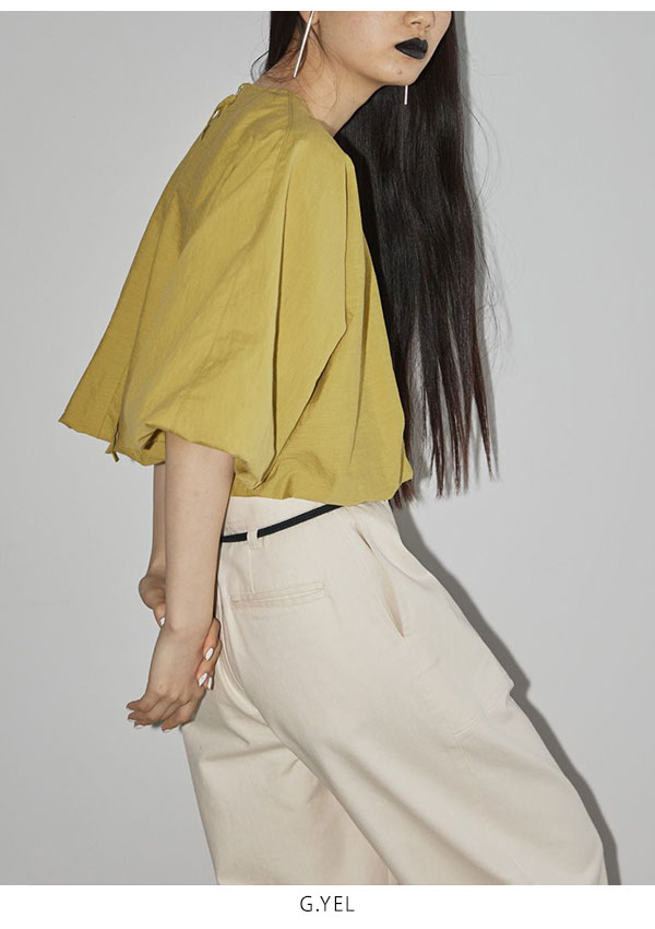 TODAYFUL 2023spring.summer トゥデイフル Volumesleeve Cotton Blouse