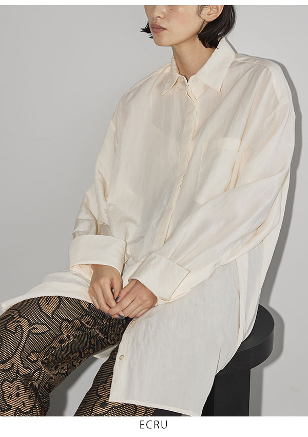 TODAYFUL 2023prefall トゥデイフル Silky Pocket Shirts シルキー