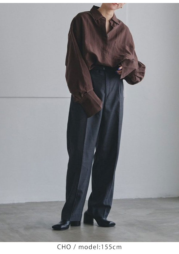 TODAYFUL 2023prefall トゥデイフル Silky Pocket Shirts シルキー