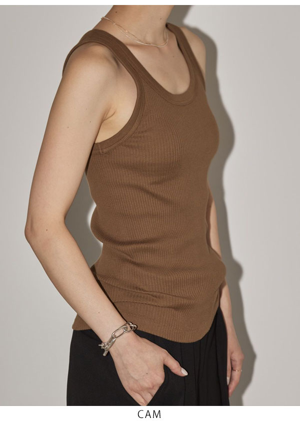 TODAYFUL 2023spring.summer トゥデイフル Seamless Rib Tanktop 