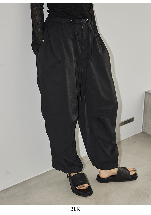 TODAYFUL 2023spring.summer トゥデイフル Boyfriend Nylon Pants ボーイフレンドナイロンパンツ ボトムス  ロング丈 12310702