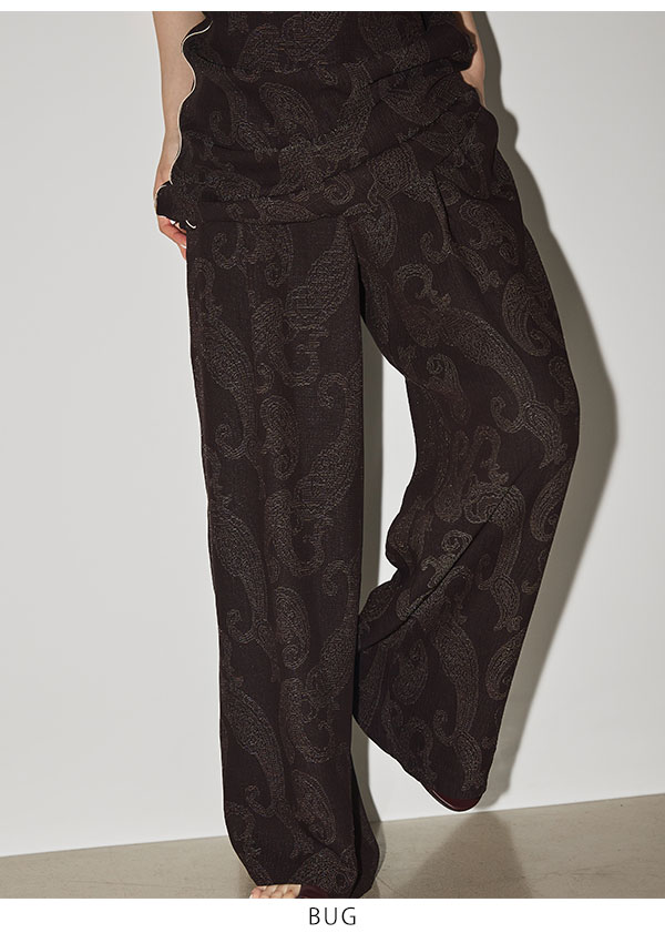 SALE TODAYFUL 2023spring.summer トゥデイフル Paisley Rough Pants