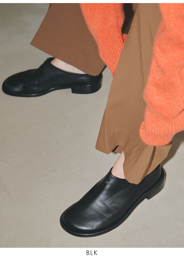 TODAYFUL 2023prefall トゥデイフル Slide Leather Shoes