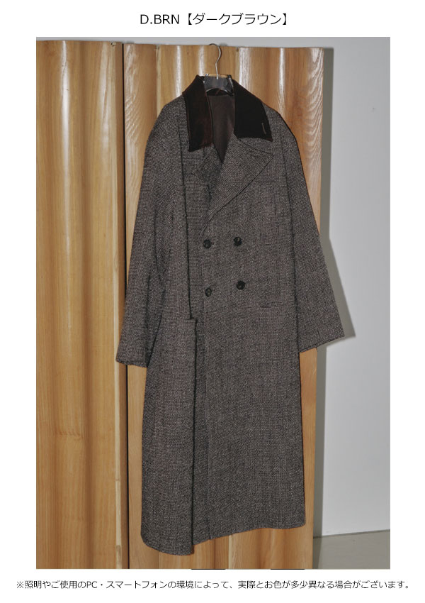 TODAYFUL 2023winter トゥデイフル Doublecollar Tweed Coat ダブル