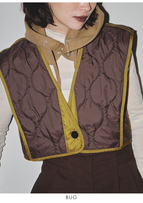 SALE TODAYFUL 2023winter トゥデイフル Quilting Short Vest