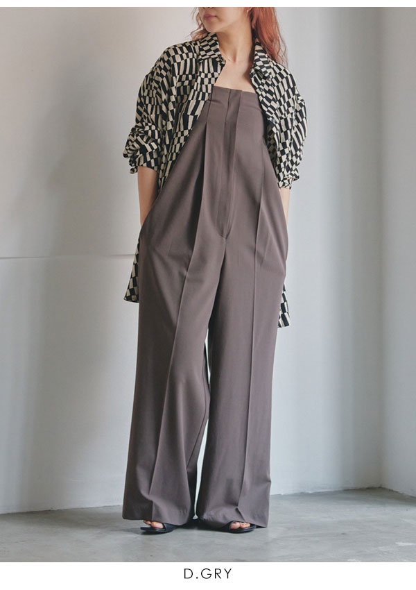 TODAYFUL 2023prefall トゥデイフル Tuck Bare Combinaison タックベア