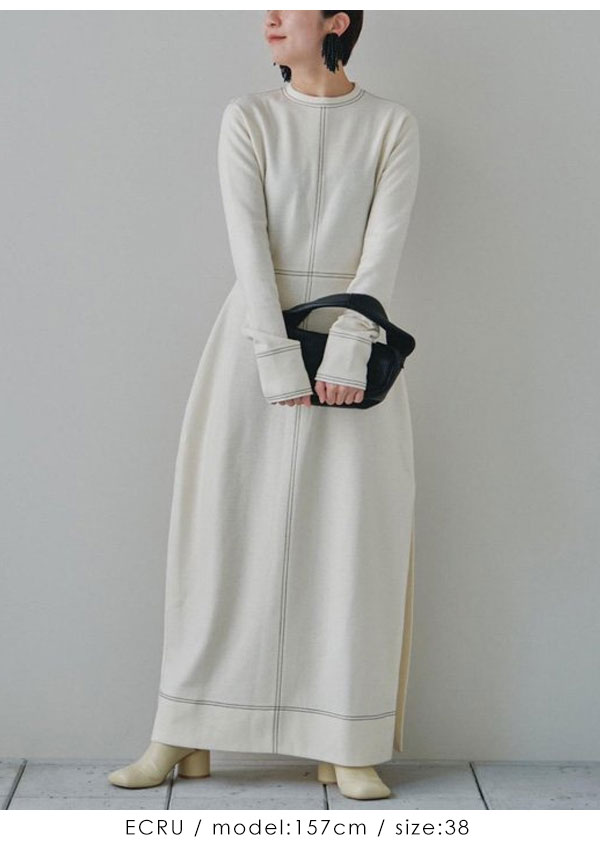 SALE TODAYFUL 2023winter トゥデイフル Jersey Balloon Dress