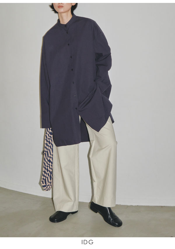 SALE TODAYFUL 2023prefall トゥデイフル Standcollar Over Shirts 