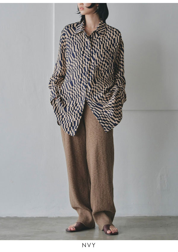 SALE TODAYFUL 2023prefall トゥデイフル Geometric Over Shirts 