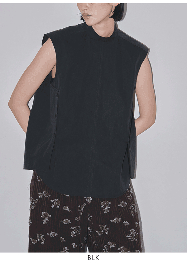 SALE TODAYFUL 2023prefall トゥデイフル Standcollar Sleeveless 