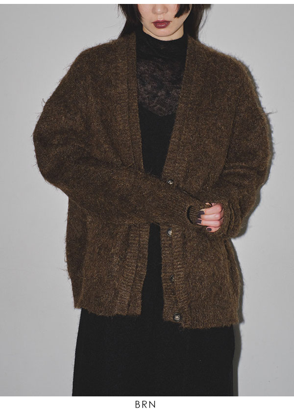 SALE TODAYFUL 2023winter トゥデイフル Brashed Vneck Cardigan 