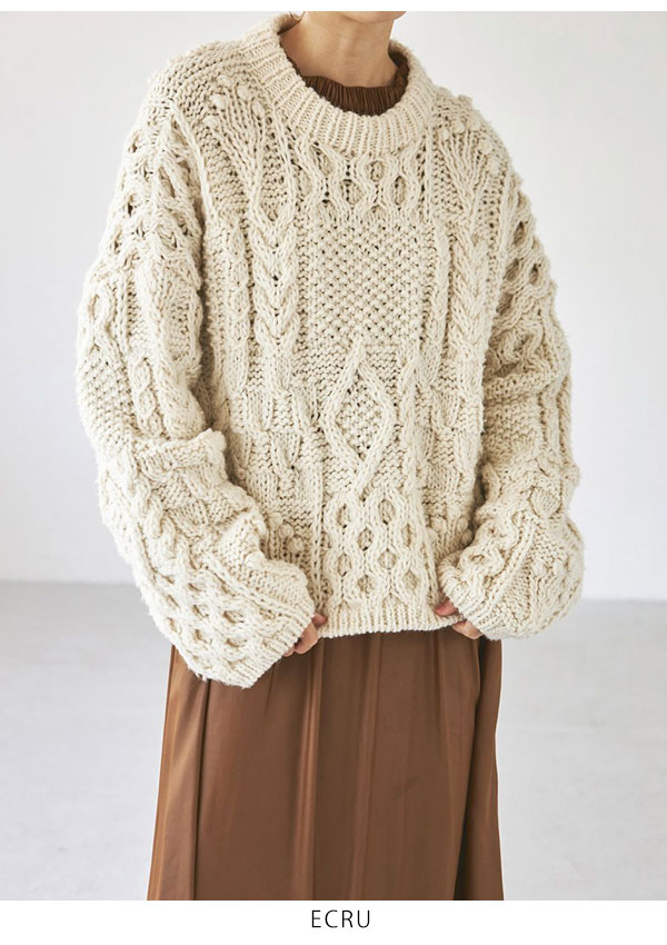 TODAYFUL 2023 prefall トゥデイフル Pattern Hand Knit パターンハンドニット トップス 長袖 12020513  12320526