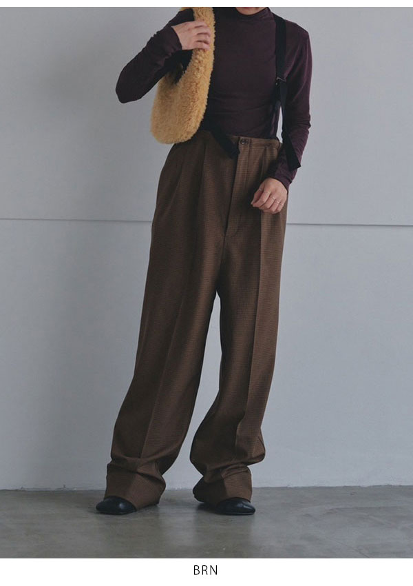 SALE TODAYFUL 2023prefall トゥデイフル Suspenders Highwaist Pants