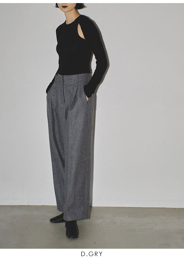 TODAYFUL 2023winter トゥデイフル Wool Painter Pants ウール