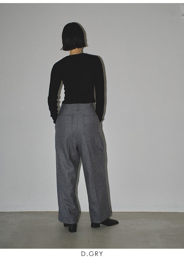 TODAYFUL 2023winter トゥデイフル Wool Painter Pants ウール