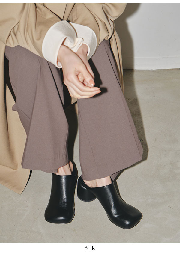 SALE TODAYFUL 2023prefall トゥデイフル Chunky Heel Sabot チャンキーヒールサボ サンダル 靴 シューズ  12321004