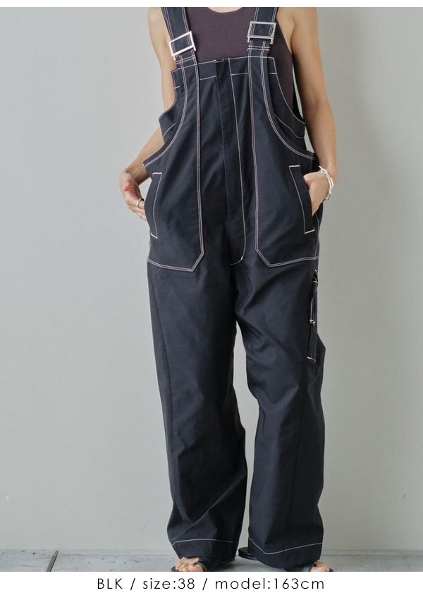 TODAYFUL トゥデイフル Frontzip Cotton Salopette 12410302 