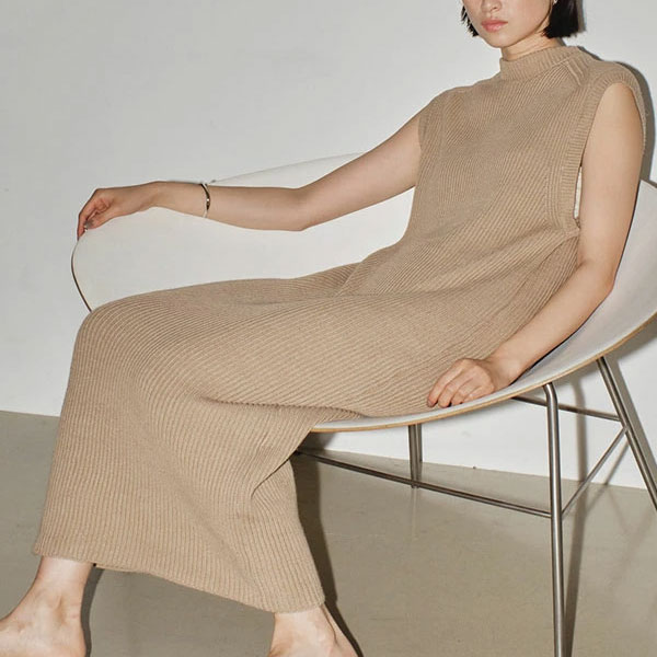 TODAYFUL トゥデイフル Slit Neck Knitdress 12410323 : 12410323