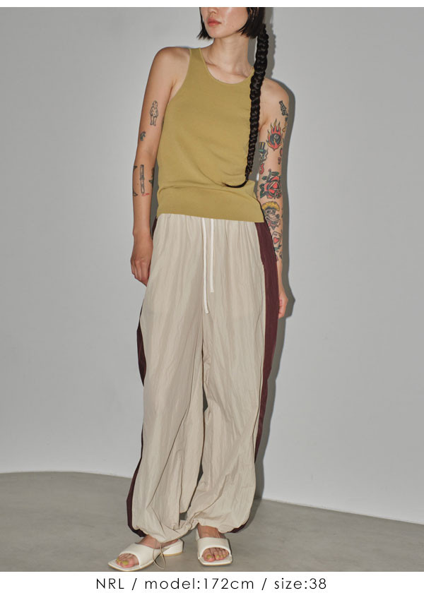 TODAYFUL 2024springsummer トゥデイフル ボトムス Nylon Line Pants 4