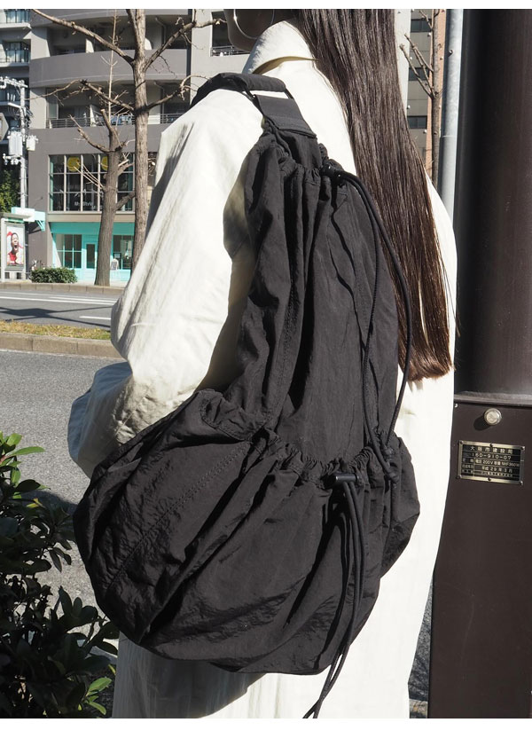 TODAYFUL トゥデイフル Nylon Gather Bag 12411016 : 12411016 