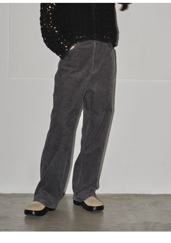 TODAYFUL 2024PreFall トゥデイフル ボトムス Straight Corduroy Pants