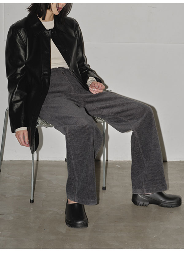 TODAYFUL 2024prefall トゥデイフル ボトムス Straight Corduroy