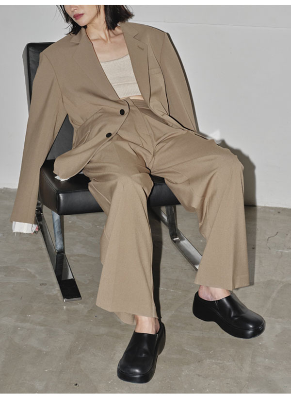 TODAYFUL 2024prefall トゥデイフル 靴 Volume Sole Sabot