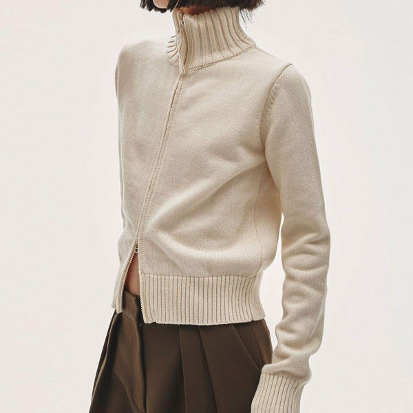 TODAYFUL 2025Prefall トゥデイフル トップス Compact Zip Knit 9月中旬〜10月上旬予約 コンパクトジップニット 長袖 羽織 前開き 12520508