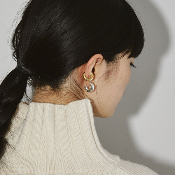 TODAYFUL 2023spring.summer トゥデイフル Round Hoop Earcuff