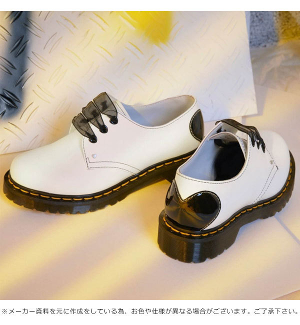 ドクターマーチン Dr Martens 21春夏 1461 Hearts 3 ホール シューズ レディース シューズ 靴 ブーツ ショートブーツ 厚底 フラット底 定番 人気 バッグ ワンピースのダブルハート 通販 Yahoo ショッピング