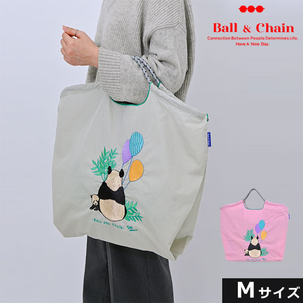 即納】 【送料無料】 Ball＆Chain ボールアンドチェーン 正規品 D.PANDA Mサイズ バッグ BLUE LABEL ショッピングバッグ  エコバッグ 313010 : 313010 : select shop DOUBLE HEART - 通販 - Yahoo!ショッピング