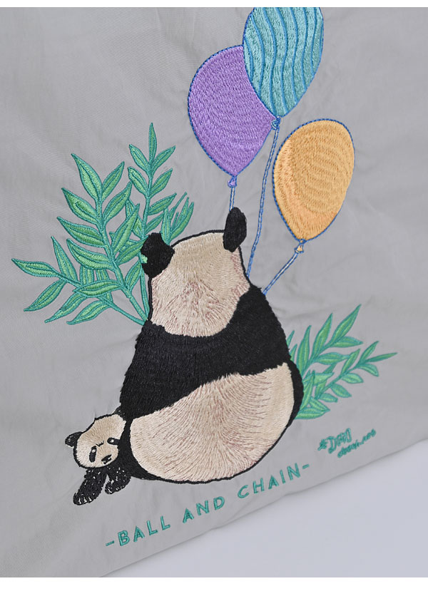 【即納】 【送料無料】 Ball＆Chain ボールアンドチェーン 正規品 D.PANDA Mサイズ バッグ BLUE LABEL ショッピングバッグ  エコバッグ 313010 : 313010 : select shop DOUBLE HEART - 通販 - Yahoo!ショッピング