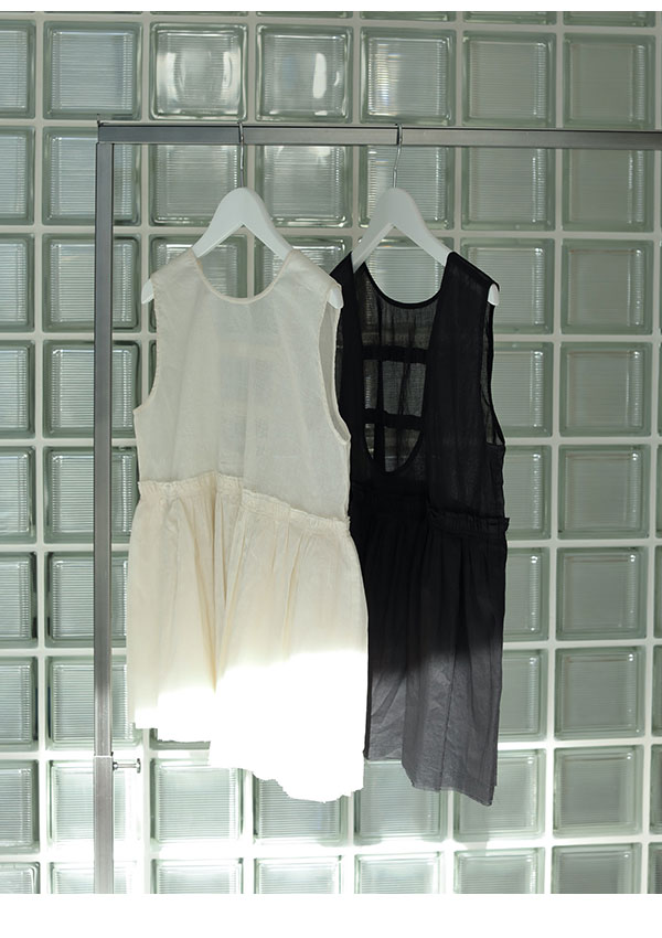 anuke 2024SpringSummer アンヌーク トップス Sheer Peplum Tops 9月 