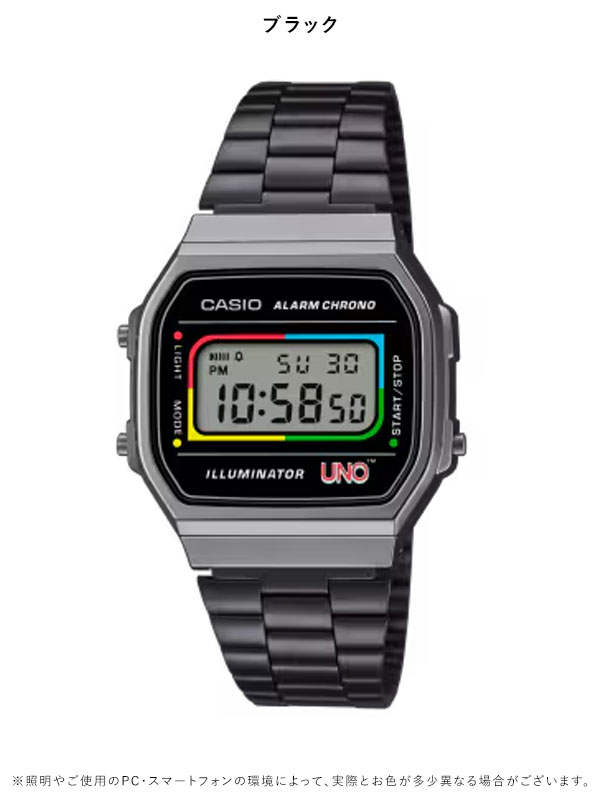 【限定モデル】CASIO A168WEUC-1AJR UNOコラボ a168weuc-1ajr_002.jpg