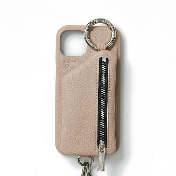 【iPhone13/13pro/13mini対応】エジュー ajew cadenas zipphone case shoulder 一部8月上旬予約  iPhone ケース カバー ac201900713 ギフト 定番 父の日