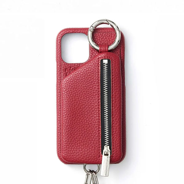 iPhone対応】エジュー ajew cadenas zipphone case shoulder 