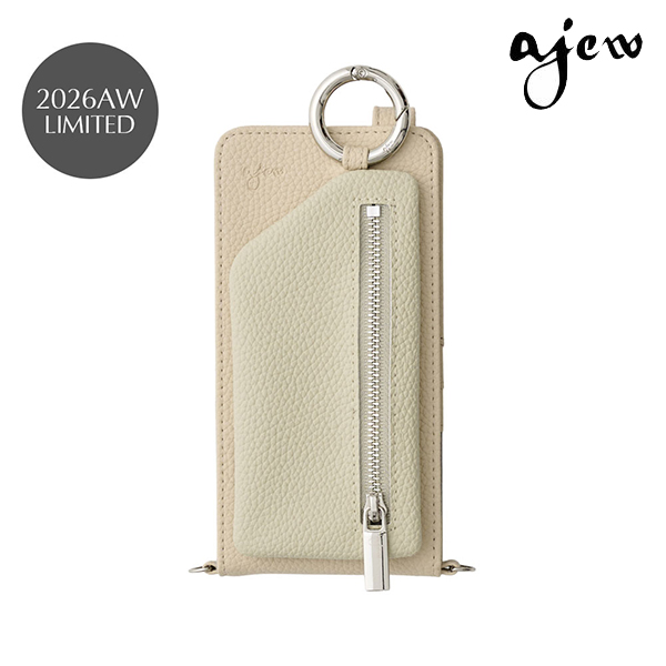 ajew（エジュー） 多機種対応 ajew cadenas vertical zipphone case