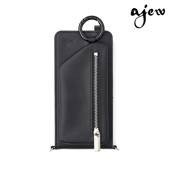 ajew エジュー cadenas vertical zipphone case shoulder 一部10