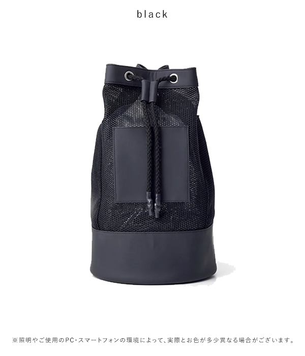 エジュー ajew Mesh bonsac bag メッシュボンサックバッグ