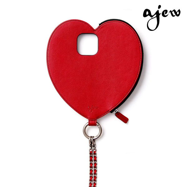 ajew（エジュー） 【iPhoneProMax対応】 ajew dress HEART case