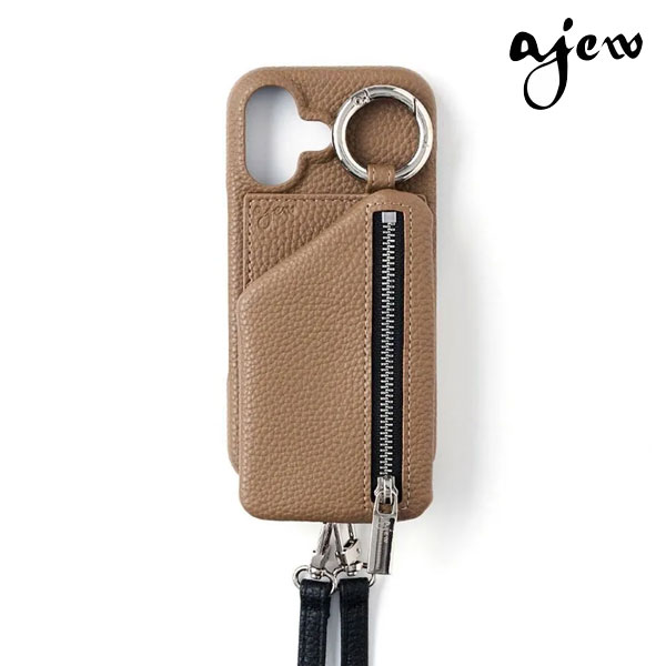 ajew（エジュー） 【iPhone17 17pro 対応】 ajew cadenas zipphone