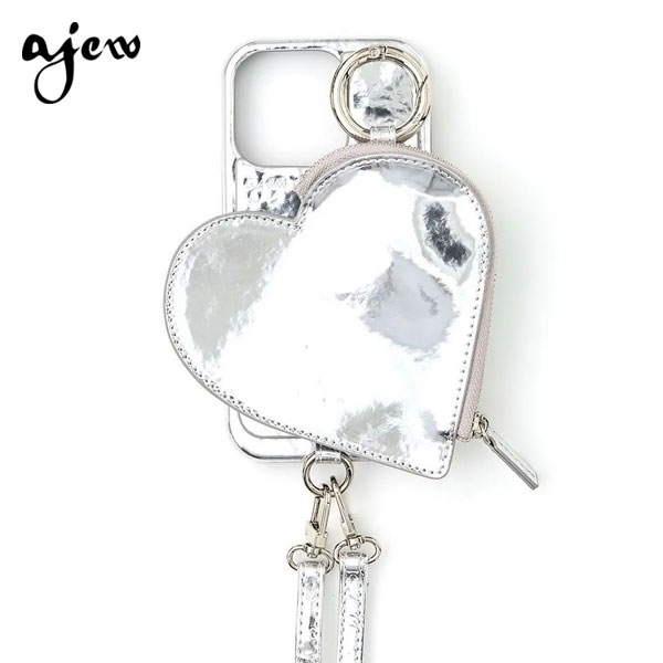 ajew（エジュー） 【iPhone対応】 ajew glow heart pocket case