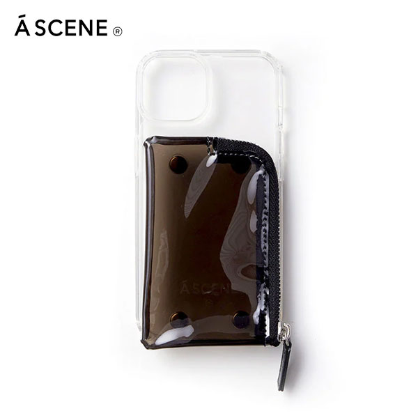 ajew B&C PVC case iPhone16Pro ブラック　black A SCENE（エーシーン） 【iPhone対応】 a scene B&C PVC clear case