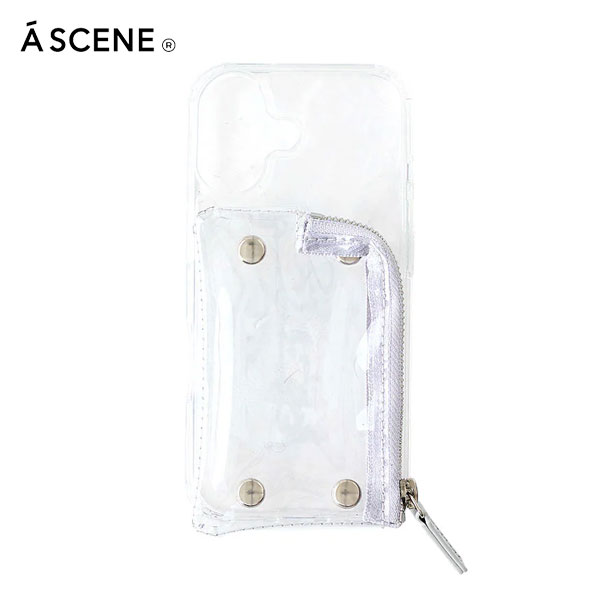Á SCENE クリアジッパーケース iPhone air用 A SCENE（エーシーン） ポケットのみ a scene B&C PVC clear pocket
