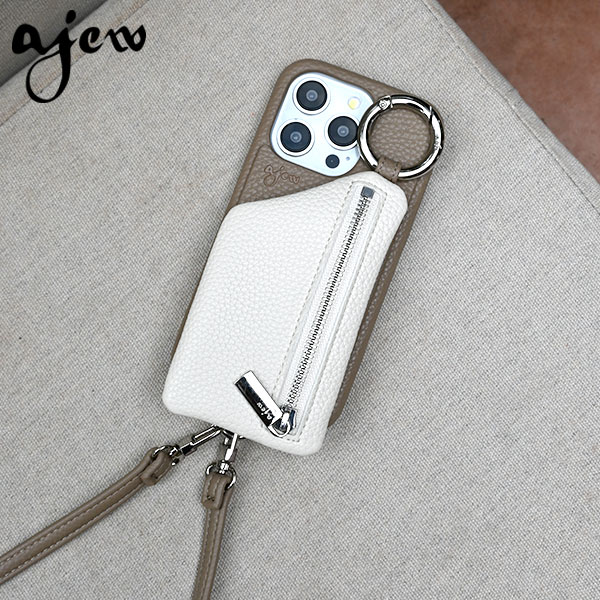 超人気の雑貨店 ajew shoulder case zipphone cadenas エジュー 当店限定 消耗品・アクセサリ