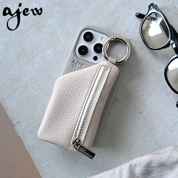 即納】 エジュー ajew cadenas zipphone casebicolor ダブル