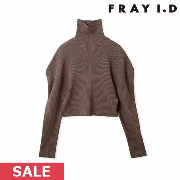 SALE フレイアイディー FRAY I.D クロップトニットプル