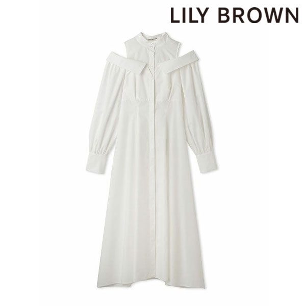 PRE SALE リリーブラウン LILY BROWN 23秋冬 レイヤードシャツ