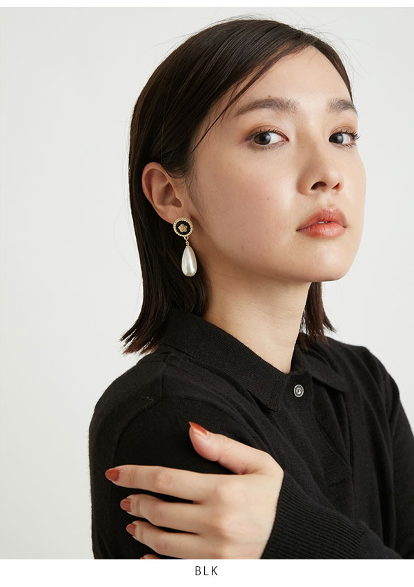 リリーブラウン LILY BROWN 小物 24spring MARY QUANT デイジーパールドロップピアス 小物 アクセサリー ギフト マリクワ  コラボ lwga241337