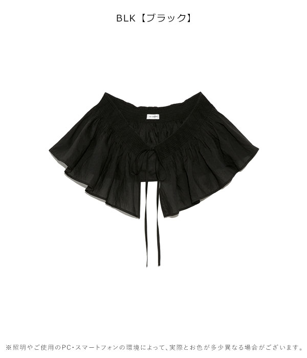 SALE リリーブラウン LILY BROWN Smockingアタッチドカラー レディース ...